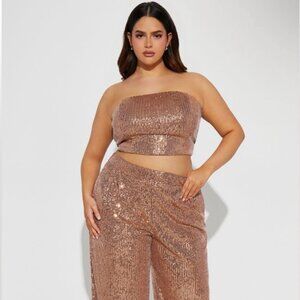 Fashion Nova 2pc - Sequin Set